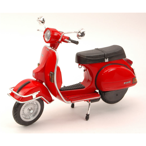 Newray VESPA P 200 E 1978 RED 1:12 42123r